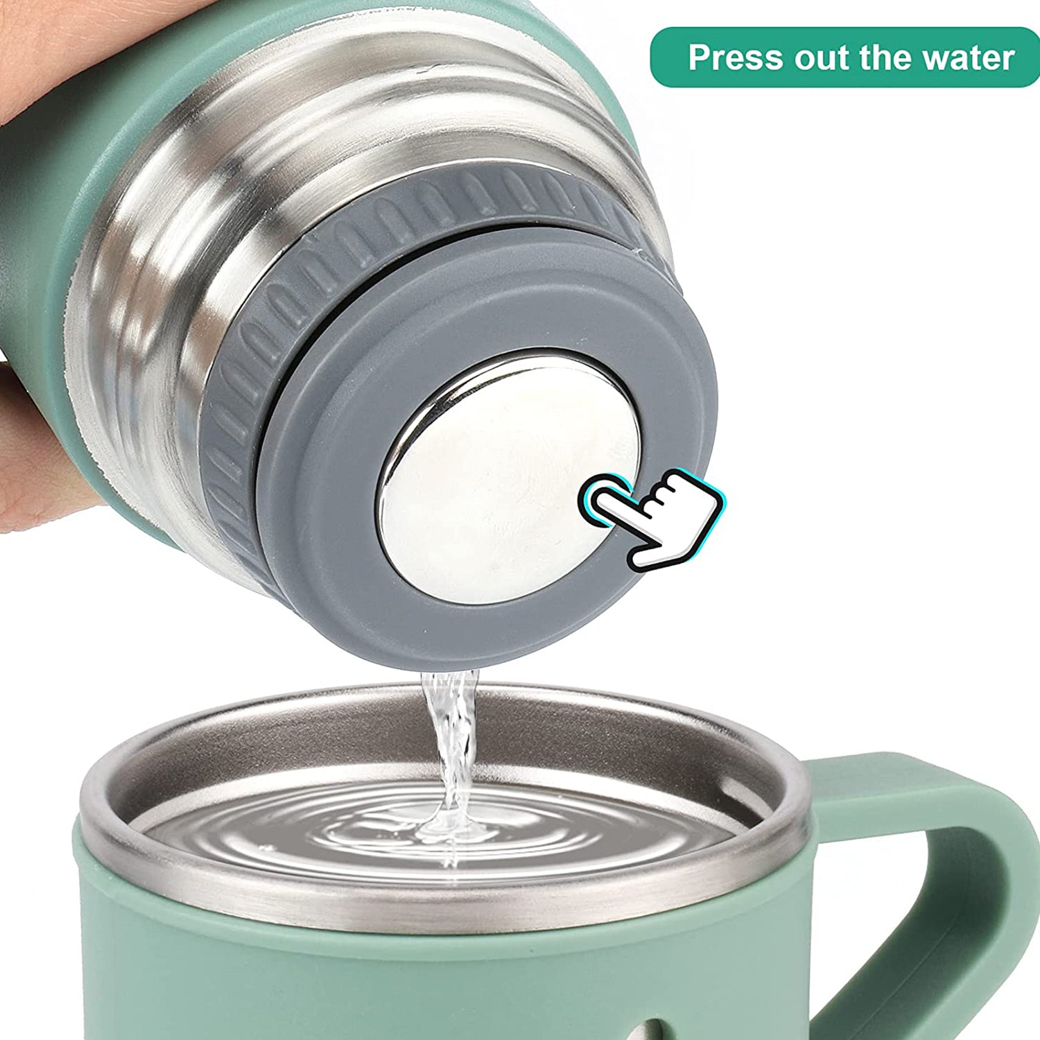 2834 Stainless Steel Vacuum Flask Set with 3 Steel Cups Combo for Coffee Hot Drink and Cold Water Flask Ideal Gifting Travel Friendly Latest Flask Bottle. (500ml) 2834 Stainless Steel Vacuum Flask Set with 3 Steel Cups Combo for Coffee Hot Drink and Cold Water Flask Ideal Gifting Travel Friendly Latest Flask Bottle. (500ml)